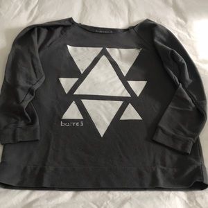 Barre3 diamond grey sweater -xs